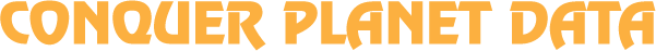 Conquer Planet Data